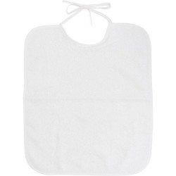 Bavoir personnalisé — Blanc